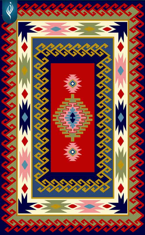 فرش گبه کد 2